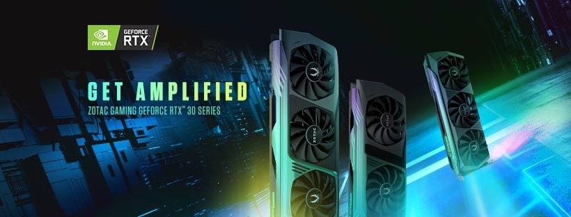 ZOTAC 公開基於最新NVIDIA Ampere 架構打造RTX 30 系列採用HoloBlack