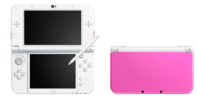 日本New N3DS LL 新配色款式「萊姆綠x 黑」「粉紅x 白」6 月9 日登場 