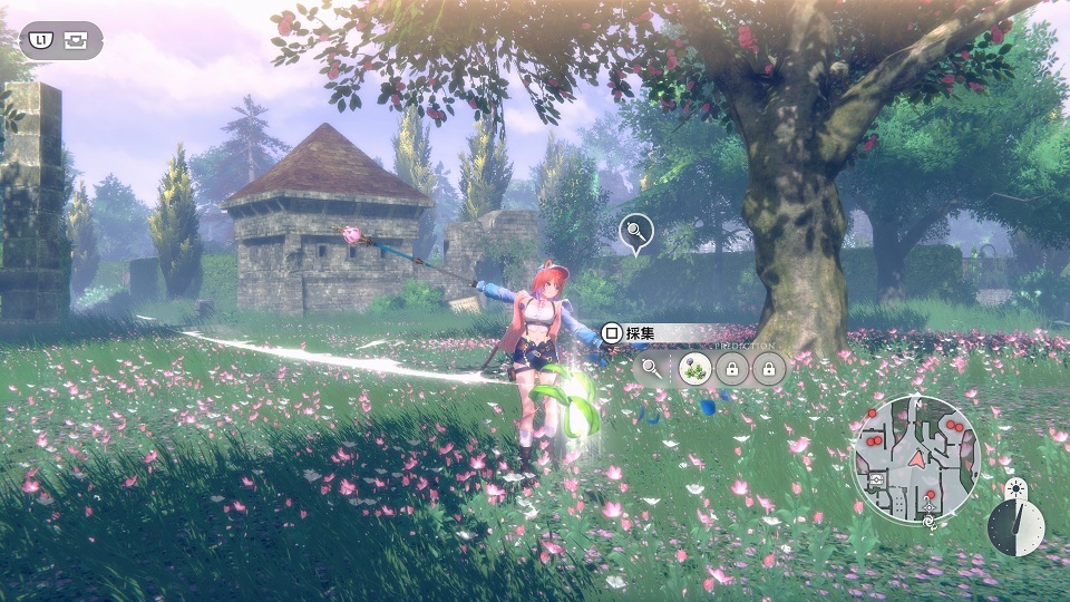 探索原野、採集素材 image