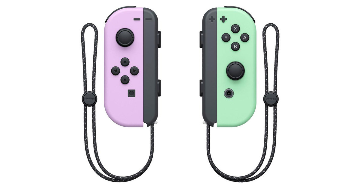 粉彩新色Joy-Con「淡雅紫/ 淡雅綠」「淡雅粉紅/ 淡雅黃」確定在台發售