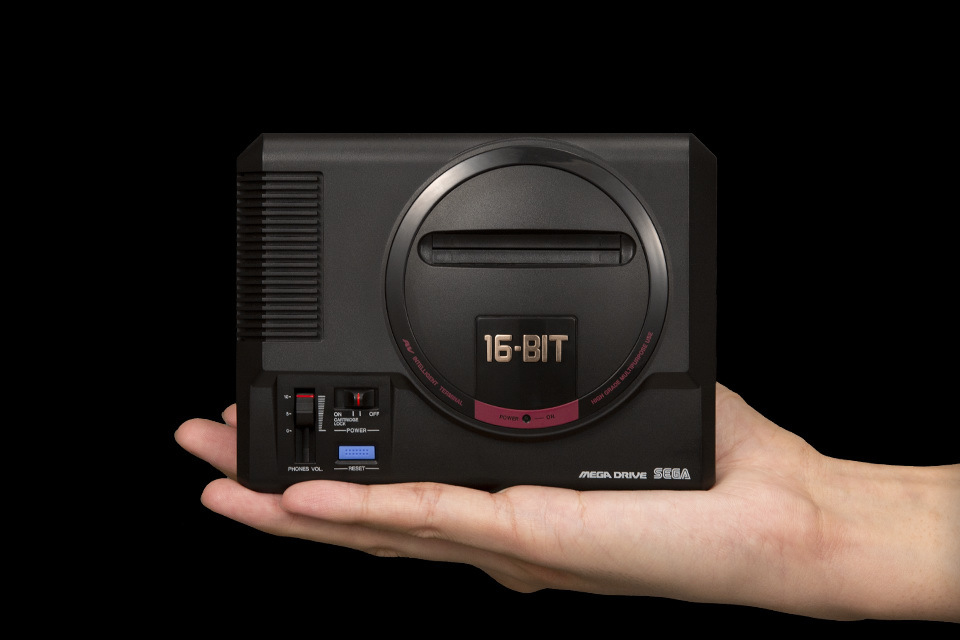 Mega Drive Mini」復刻版迷你主機確定9 月推出收錄40 款MD 經典遊戲