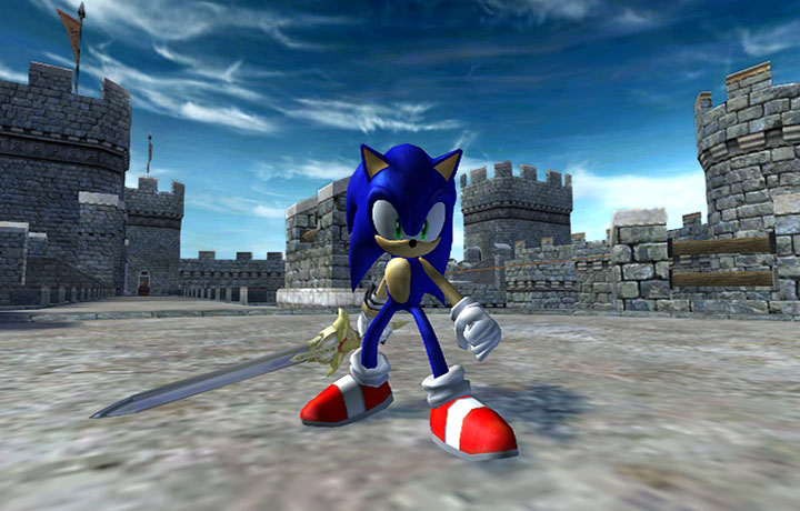 成為實習騎士的索尼克