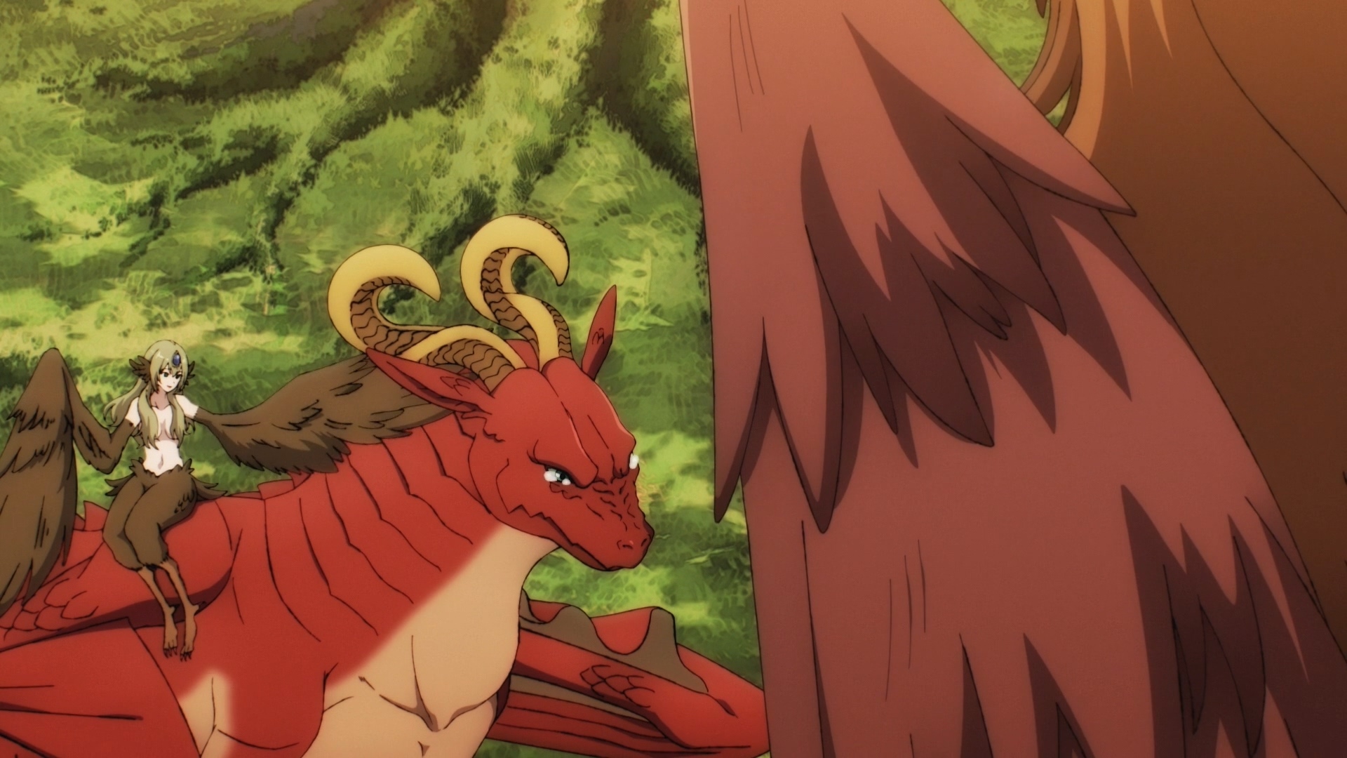 好不容易逃出去後,碰到了鷹身女妖 image