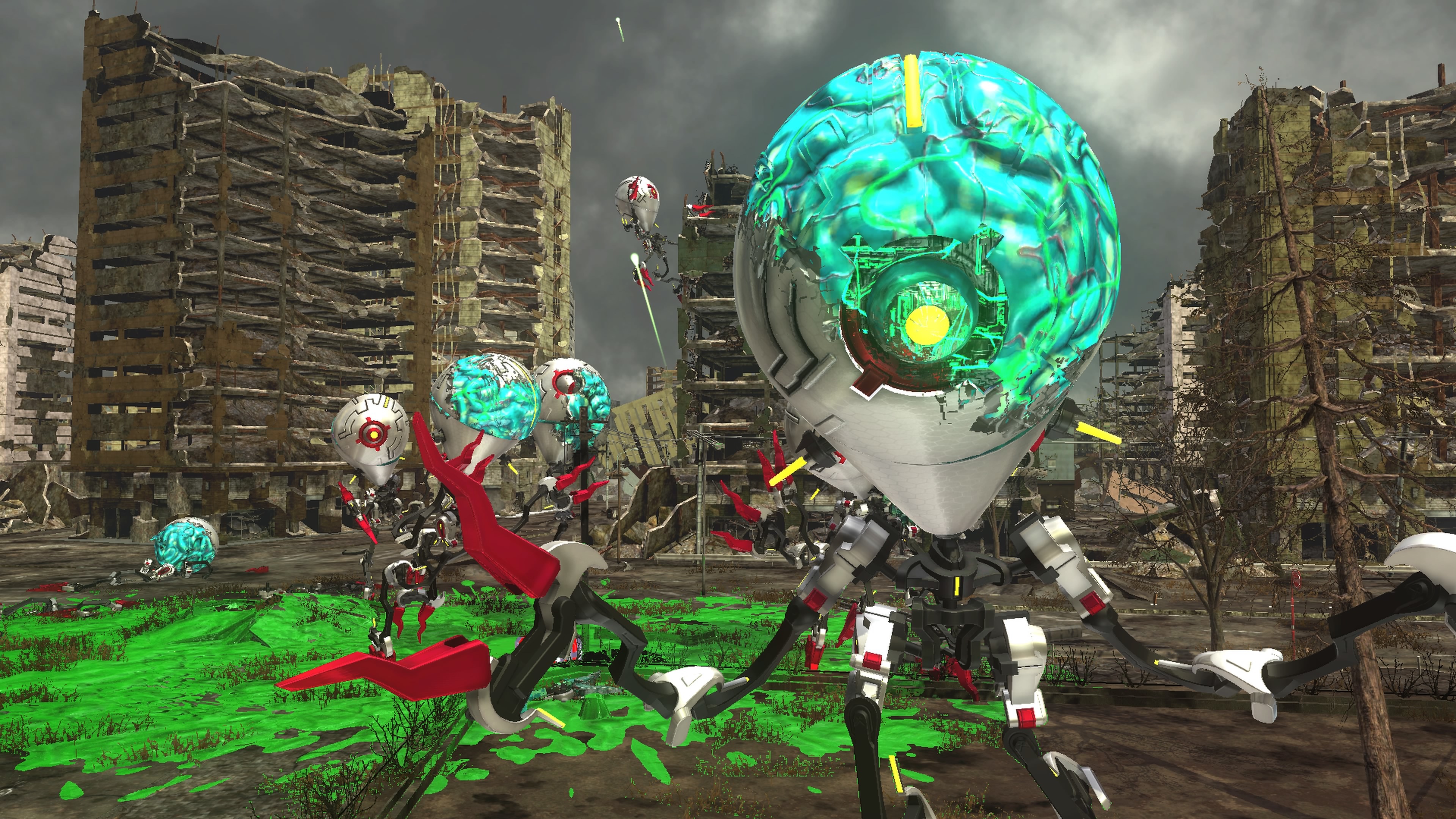 發動攻擊破壞裝甲之後,可以看到下面是有機物質 image