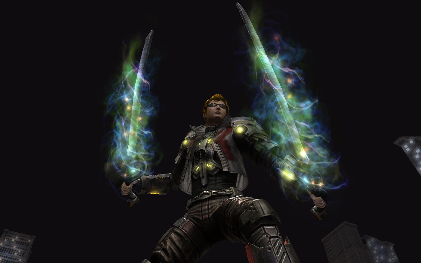 強化雙刀的華麗特效