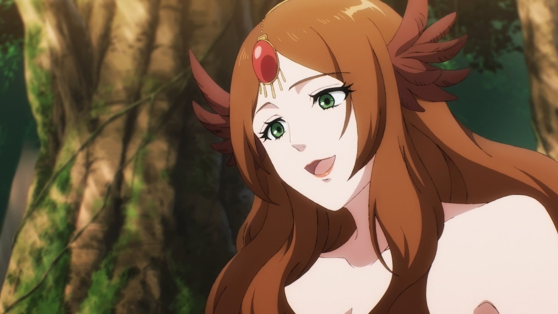 好不容易逃出去後,碰到了鷹身女妖 image