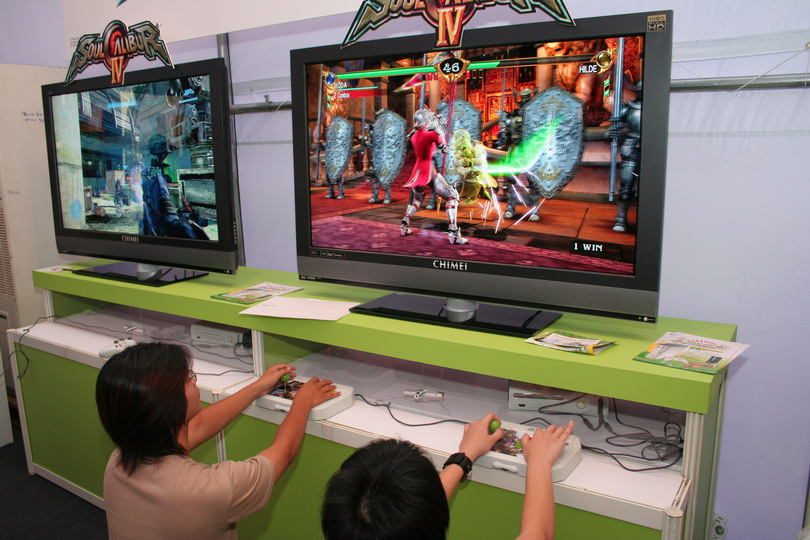 《劍魂 4》提供大型搖桿對戰