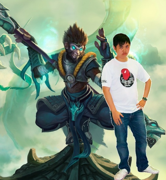 目前GPL個人積分排名第一的ToFuBoi,賽事期間最常使用悟空