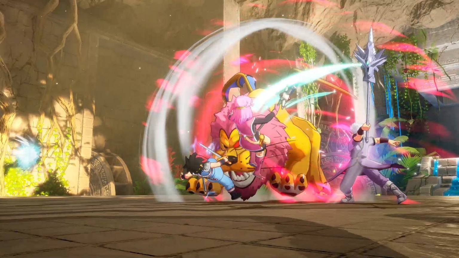 在記憶神殿中,需要選擇通往前方的門,不斷朝著更深處邁進。 有時還可能會遇到意想不到的強敵!? image