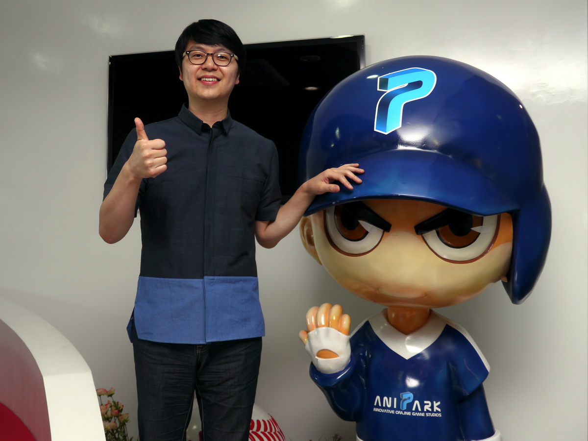 金弘圭表示 AniPark 所有新作在韓國上市後,海外首站都是台灣