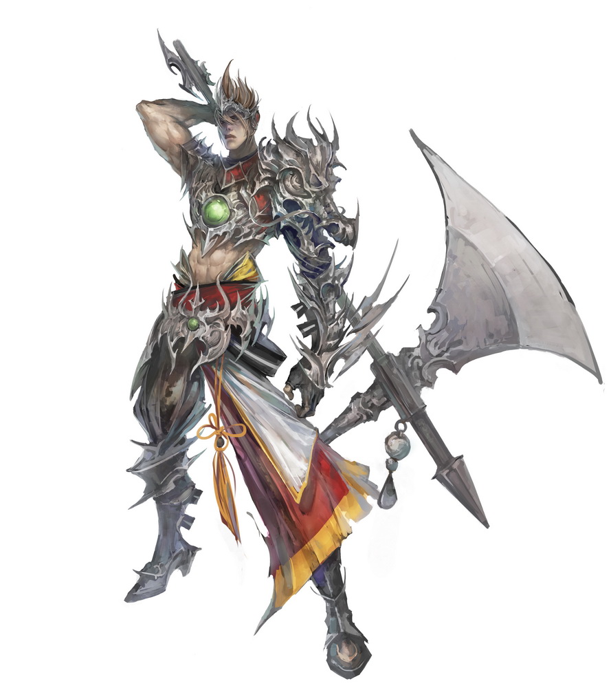 武者物理傷害類型、操控難度中等,配合不同情勢使用不同輔助招式