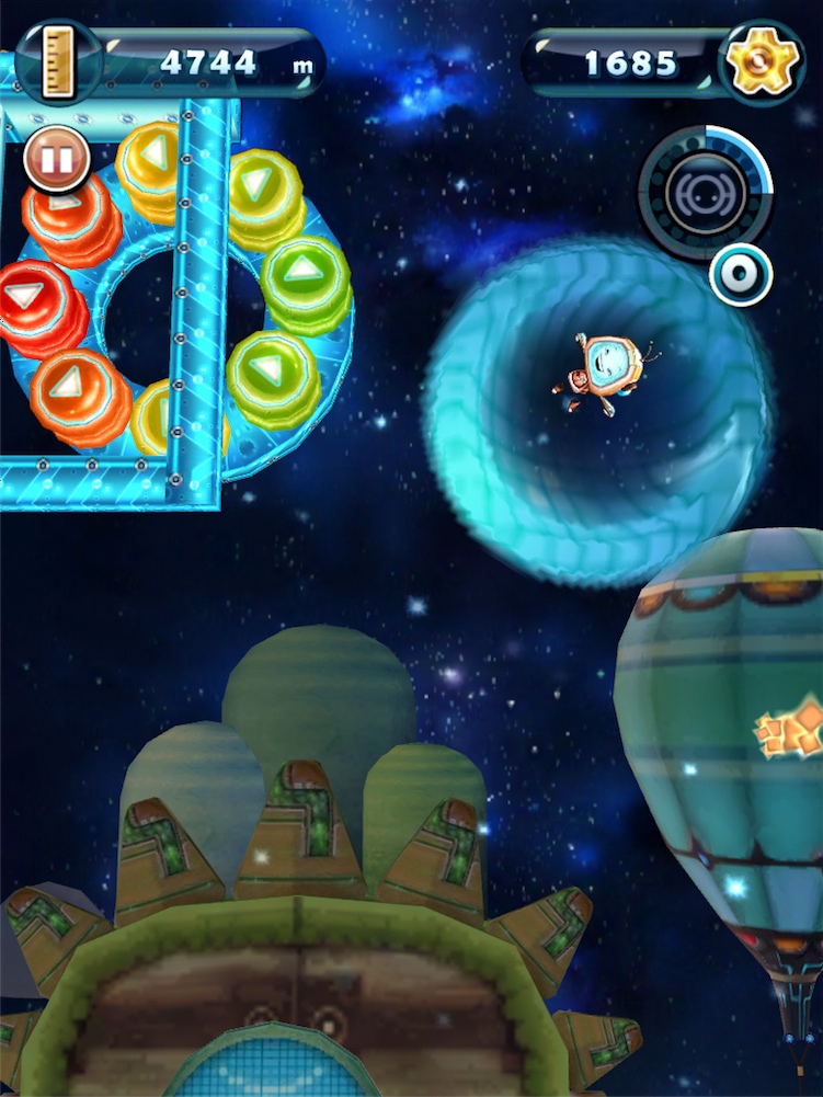 超越大氣層的深邃宇宙空間