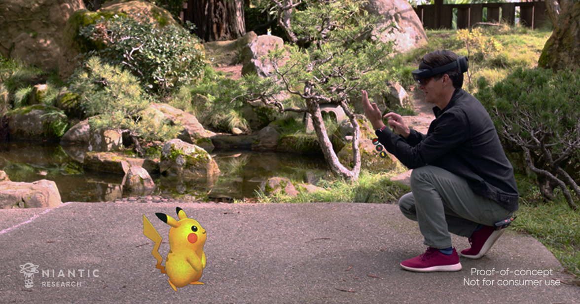 Niantic releases HoloLens 2 headset running “Pokemon Go” concept film, will cooperate with Microsoft to explore the future possible “Pokémon GO”