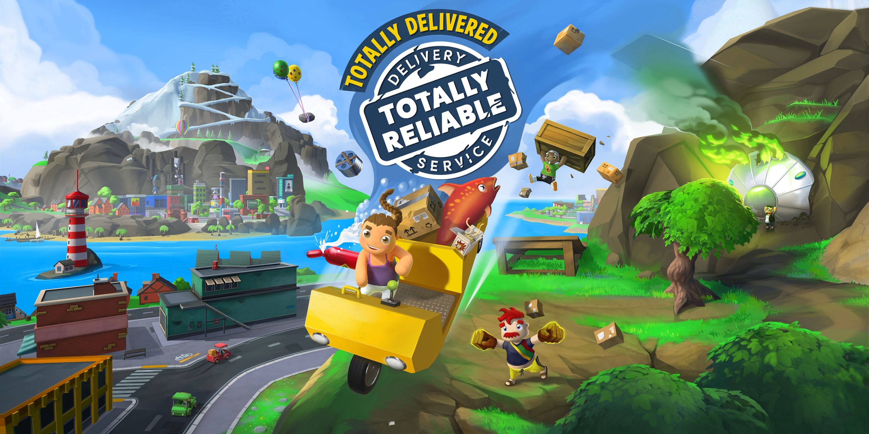 模擬可怕送貨情境遊戲 完全可靠快遞服務 4 月1 日登上steam Totally Reliable Delivery Service 巴哈姆特
