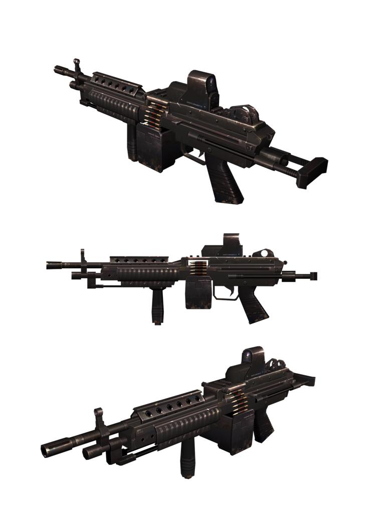 機身輕巧且擁有強大傷害力的「MK48」帥氣登場