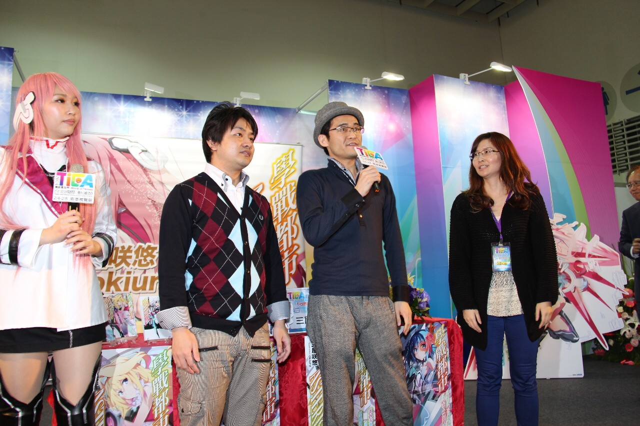 Tica14 學戰都市 三屋咲悠及okiura 簽名會暢談作品心得 学戦都市アスタリスク 巴哈姆特