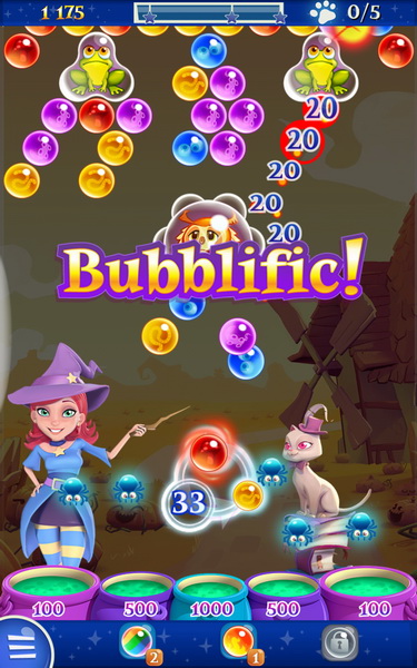 試玩 彈珠消除遊戲 Bubble Witch 2 Saga 追加全新關卡與嶄新過關要素 Bubble Witch 2 Saga 巴哈姆特