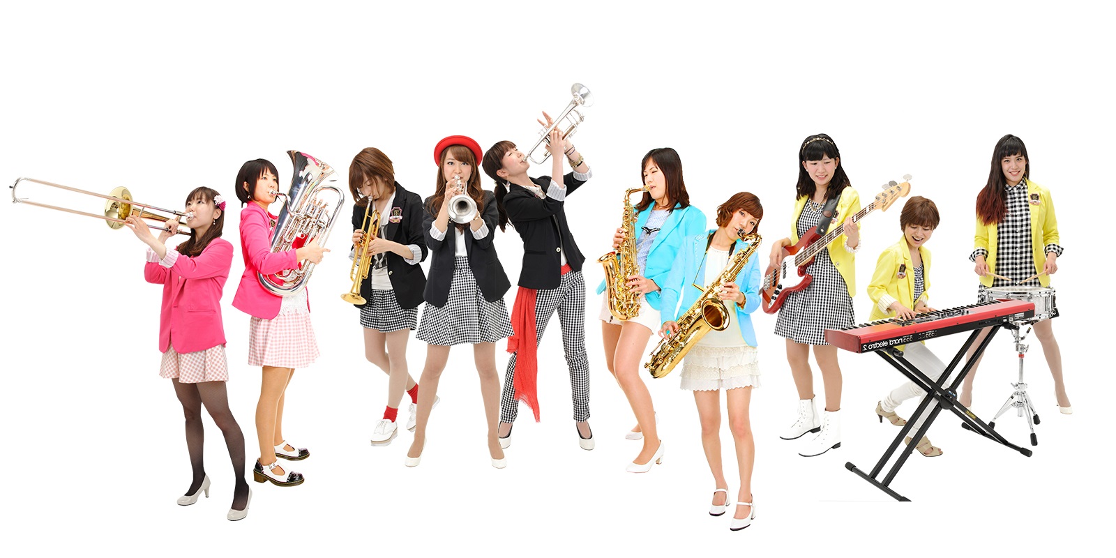 當動漫碰上爵士樂「東京搖擺女孩Tokyo Brass Style」10 月 31 日來台演出 巴哈姆特