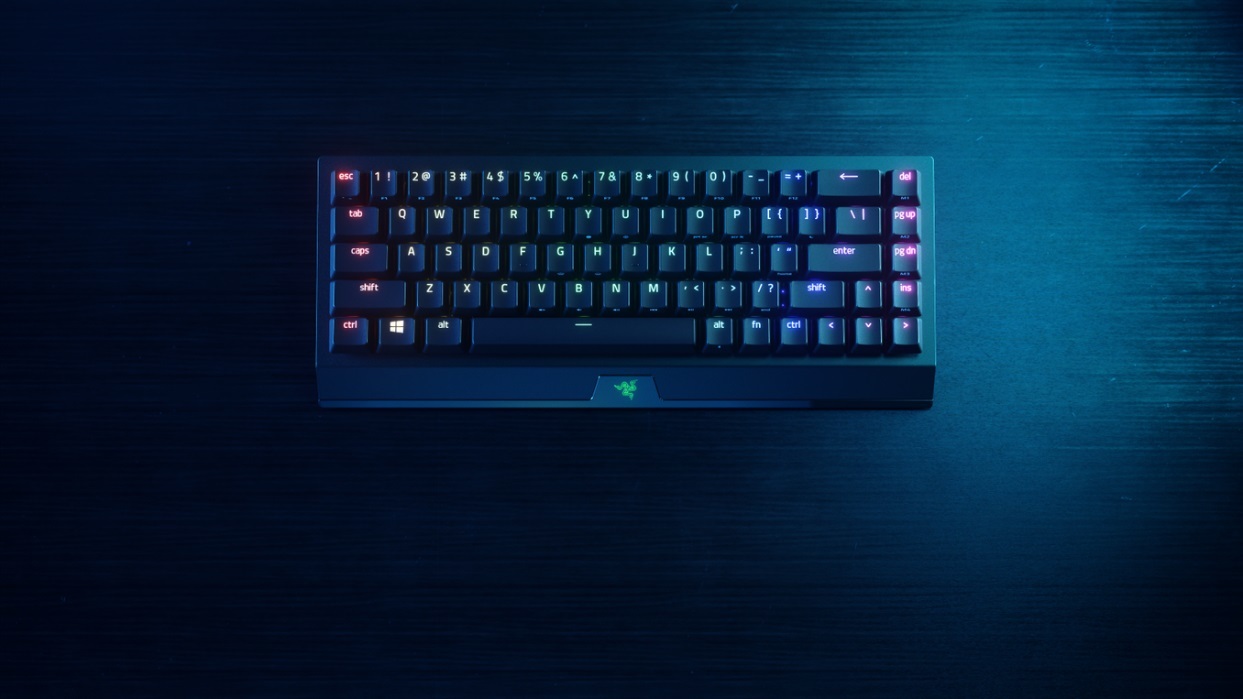 Razer 推出blackwidow V3 Mini Hyperspeed 鍵盤大小僅全尺寸鍵盤的65 巴哈姆特