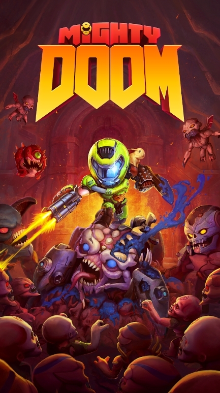 《毁灭战士》IP 改编新作《Mighty Doom》开放预先注册 深入地狱展开恶魔杀戮之旅插图2