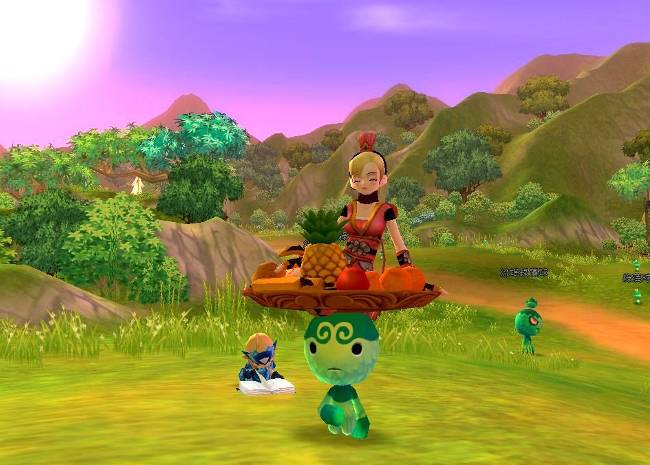 .騎上「綠藻球」居然被當成供品?