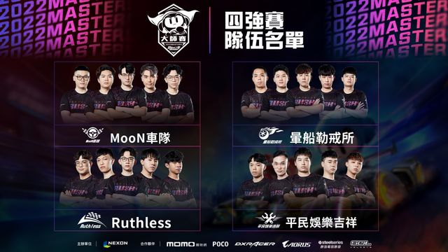 《跑跑卡丁車 RUSH+》2022 大師賽四強最終戰 8/20 總決賽揭開序幕《CrazyRacing KartRider》