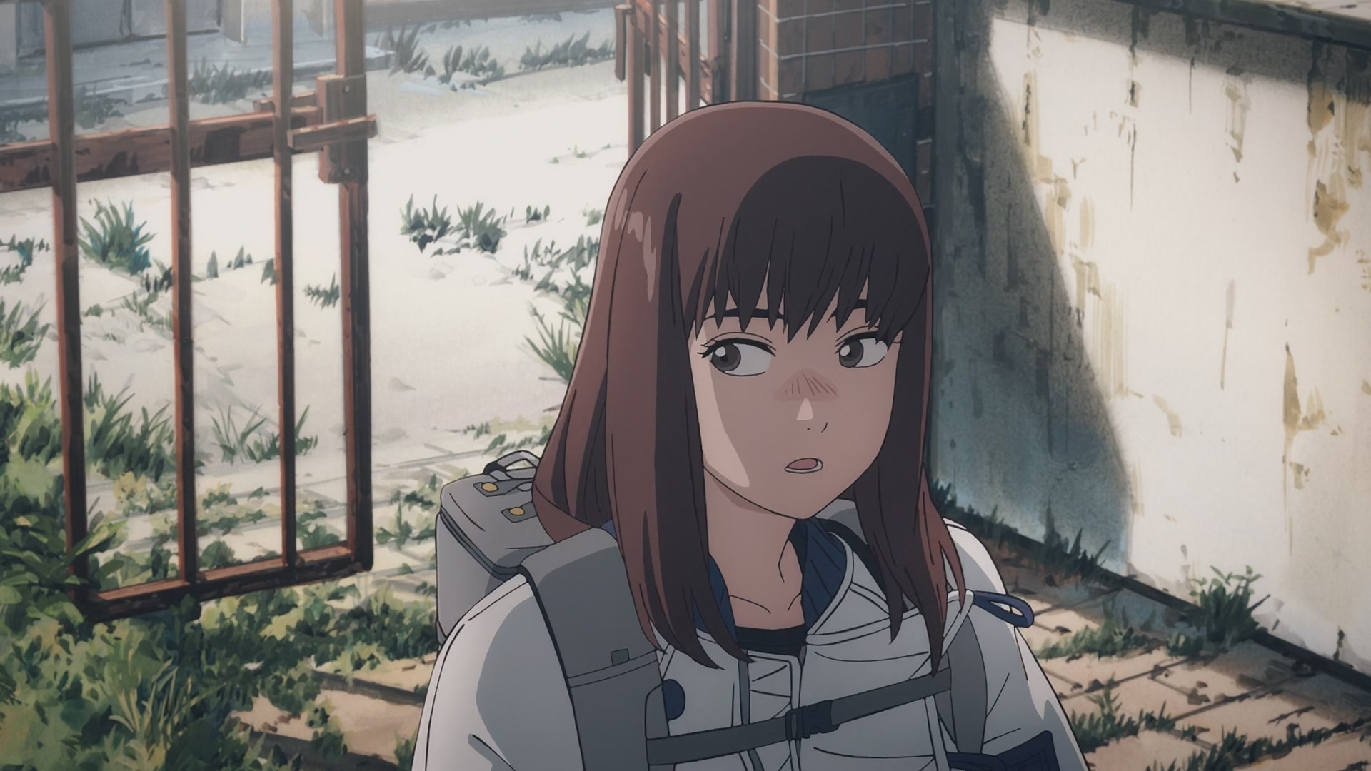 外界的自然光,與學園內的人工光源表現差異明顯,也是塑造環境氣氛的重要元素 image