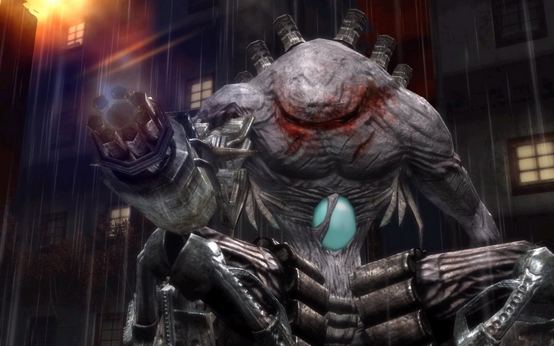 初期的強力副本頭目「異形」