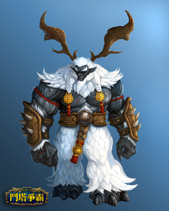 「奧利恩斯」陣營則將推出「雪山魔獸─少彬」