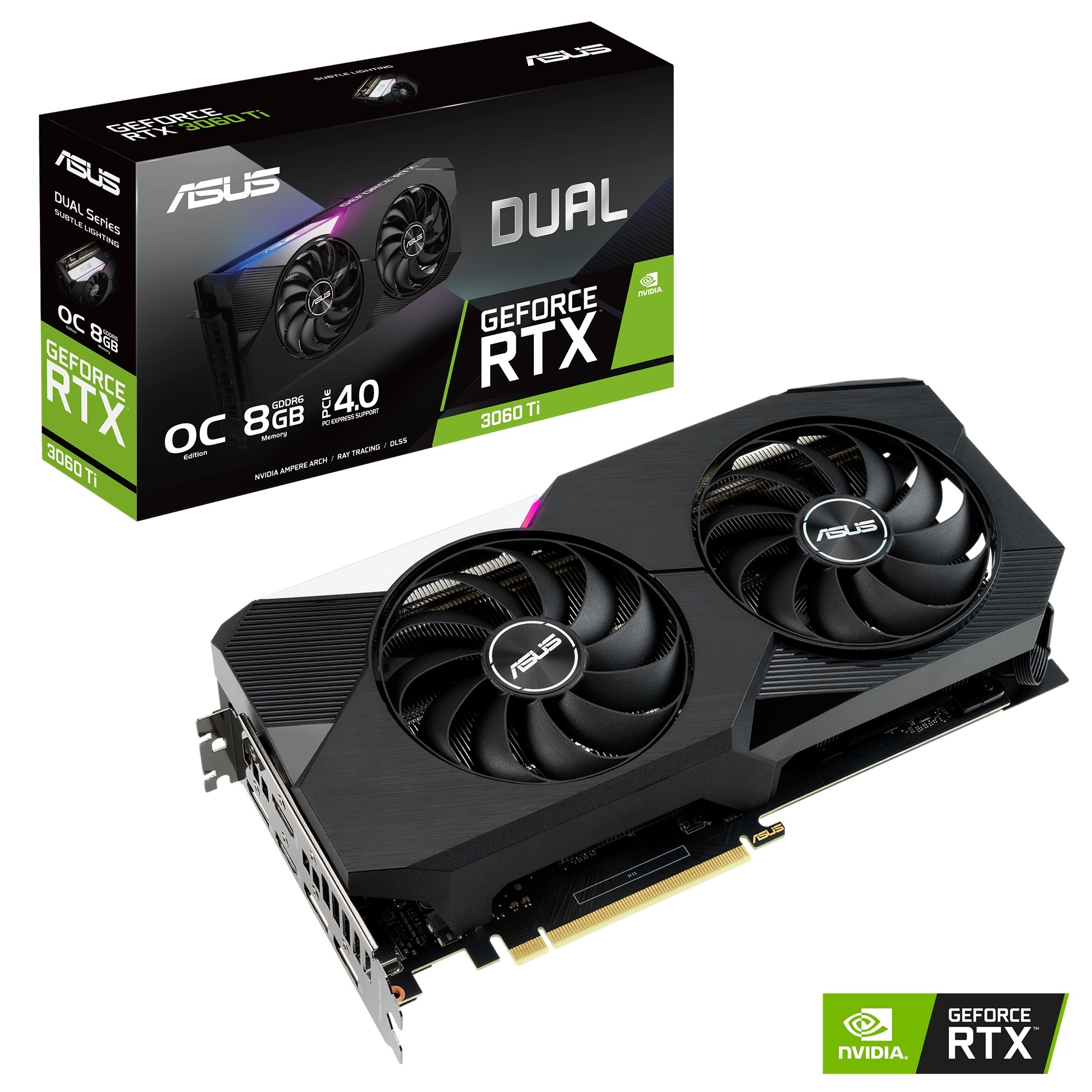 華碩推四款GeForce RTX 3060 Ti 系列顯示卡新光線追蹤與DLSS 技術提升