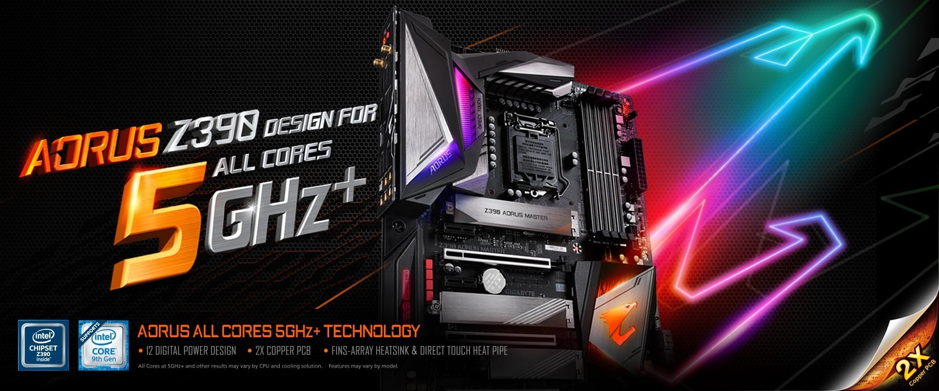 技嘉宣布推出Z390 AORUS 電競主機板全數位VRM 設計輔以散熱設計- 巴哈姆特