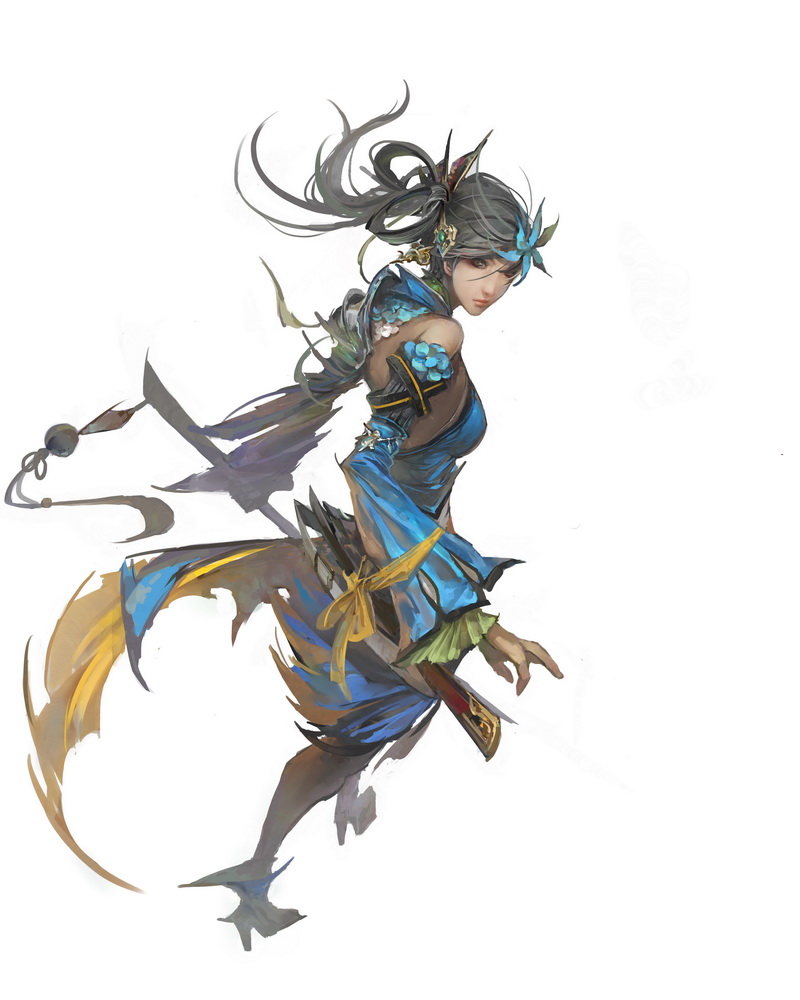 劍俠以靈氣舞劍,為物理傷害類型,研發團隊透露此職業操控難度中低、較好上手