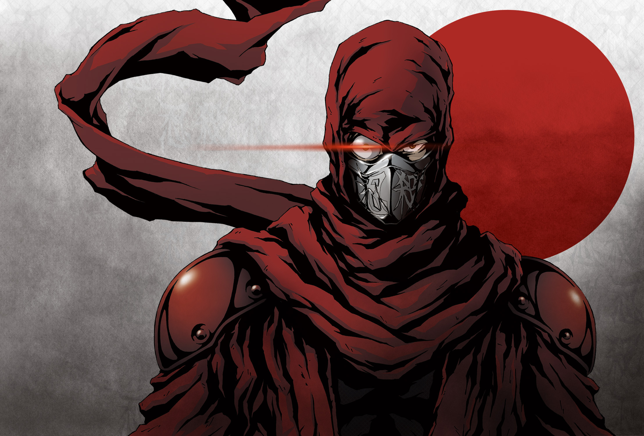 改編美日聯手創作輕小說《NINJA SLAYER 忍者殺手》動畫公開首波宣傳影片《NINJA SLAYER》 - 巴哈姆特