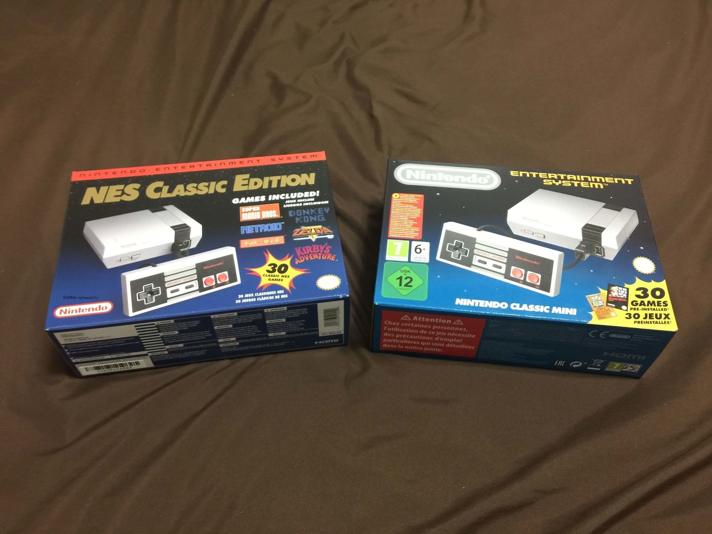 歐美版迷你紅白機「NES Classic Edition」美日兩版差異介紹- 巴哈姆特