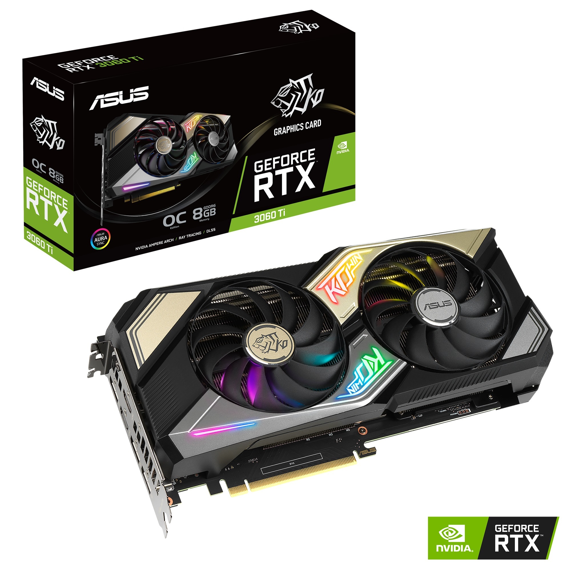 華碩推四款GeForce RTX 3060 Ti 系列顯示卡新光線追蹤與DLSS 技術提升