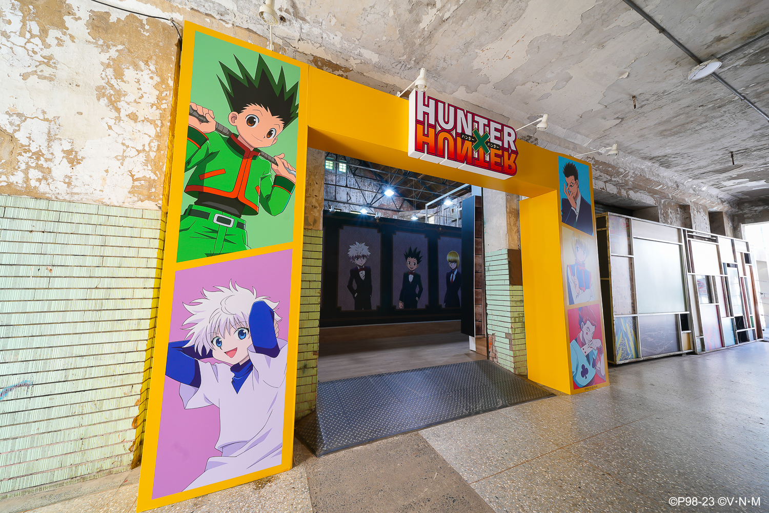 HUNTER×HUNTER 獵人快閃店今起正式開幕多組拍照主題牆與週邊商品於活動