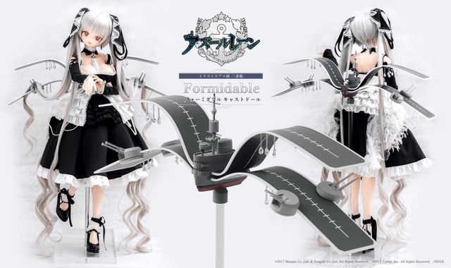 DOLK《碧藍航線》「可畏」BJD 人偶已開放預購 展現皇家淑女的美麗《AzurLane》