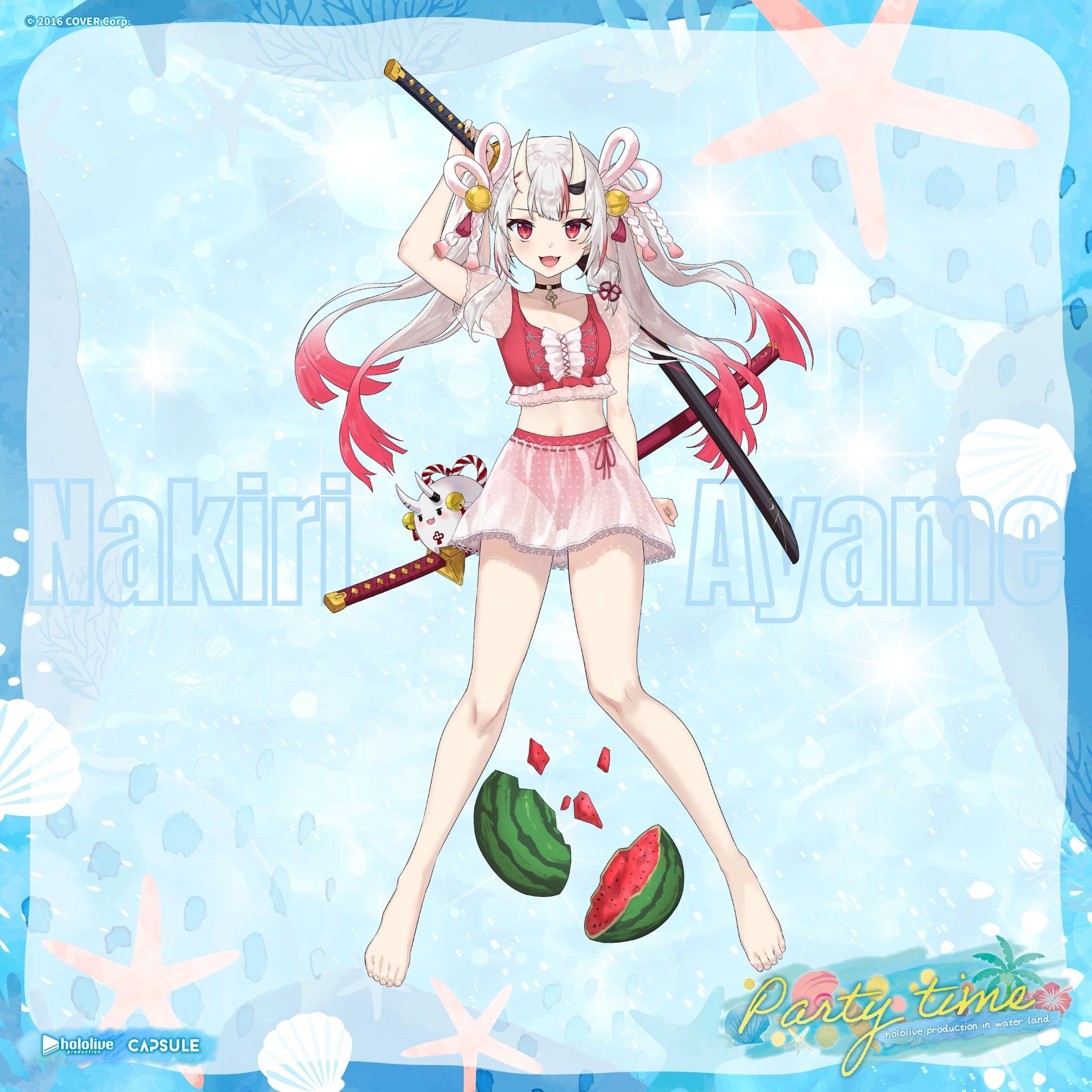 hololive production 六福水樂園合作公開首波成員名單百鬼、船長與