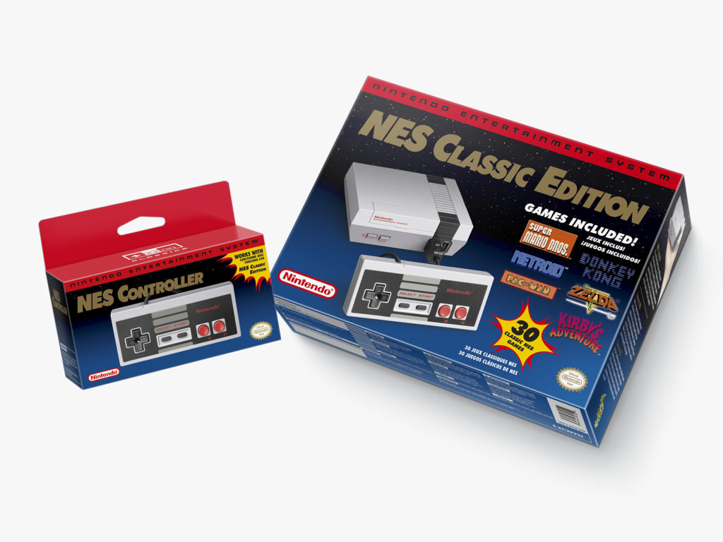 美國任天堂發表復刻版迷你NES 主機收錄《瑪利歐》《薩爾達》等30 款
