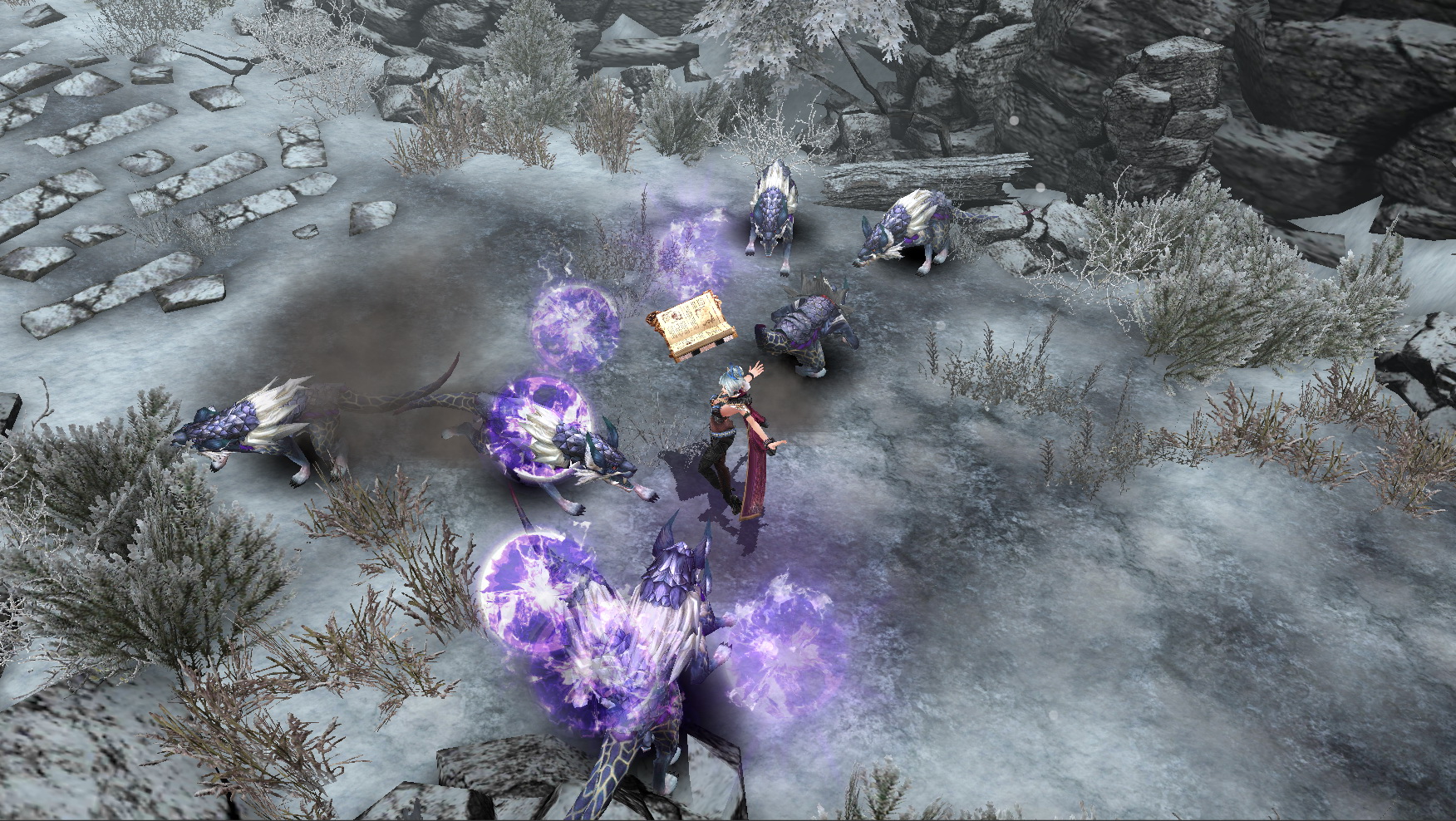 世界3 魔物歸來 女主角冥術師登場官方預告android 版即將推出 巴哈姆特