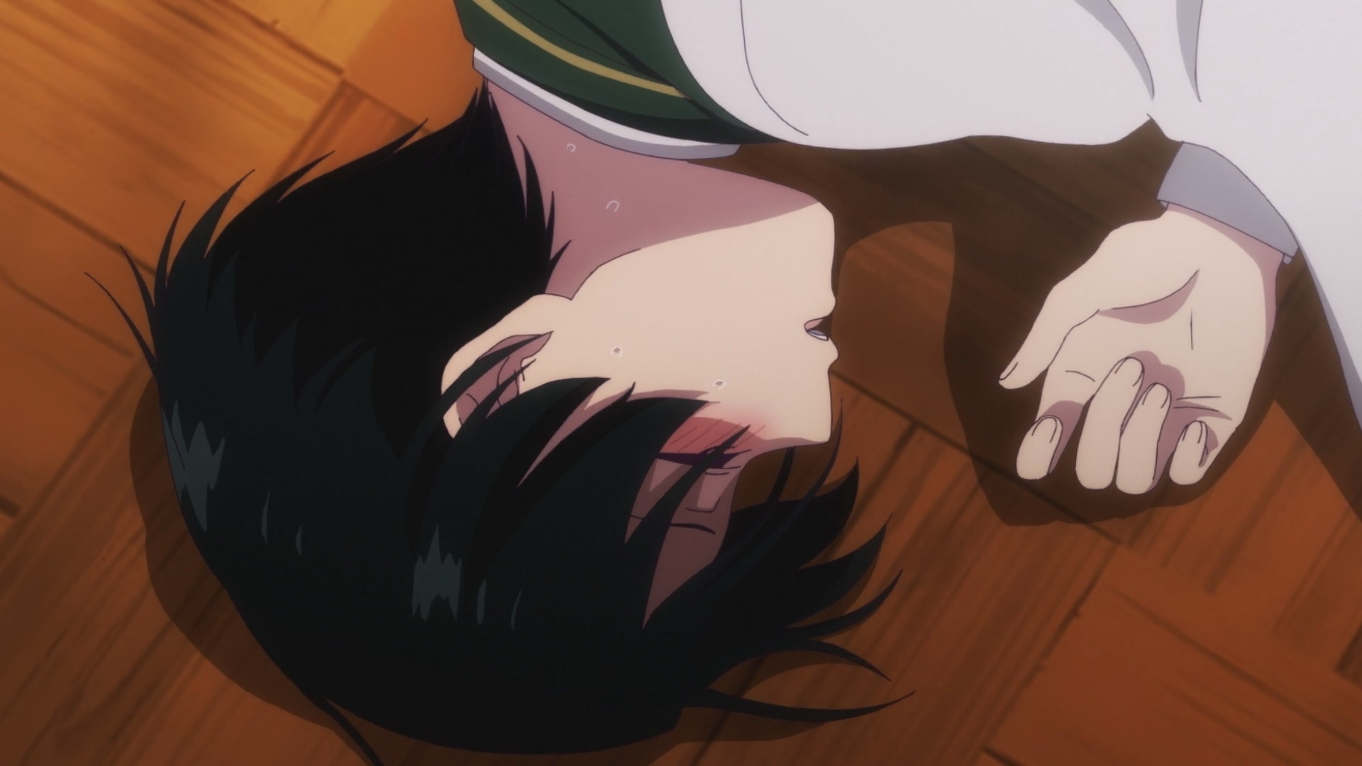 身體不適卻忍耐著的史提爾終於支撐不住,普萊朵想起這位少年的遭遇,讓她也流下眼淚 image