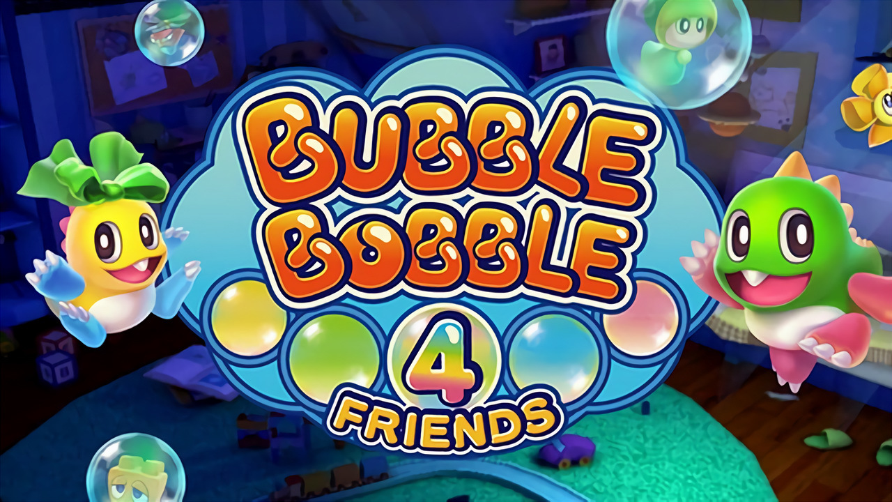 泡泡龍4 Friends 經典動作遊戲系列最新作冬季ns 獨佔登場支援4 人同樂 Bubble Bobble 4 Friends 巴哈姆特