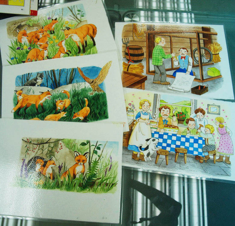 林珉萱老師繪製的插圖作品