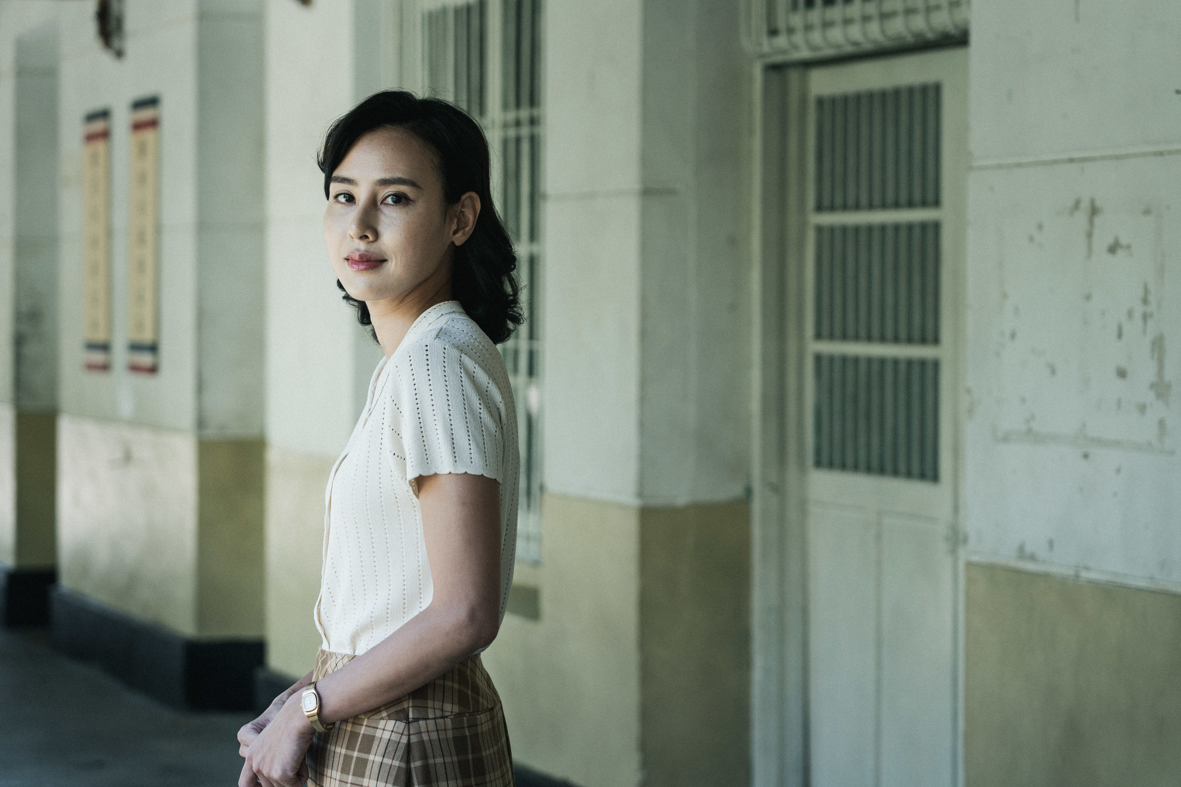 房思瑜飾演《返校》影集原作裡的經典角色「殷翠涵」(公視提供) image