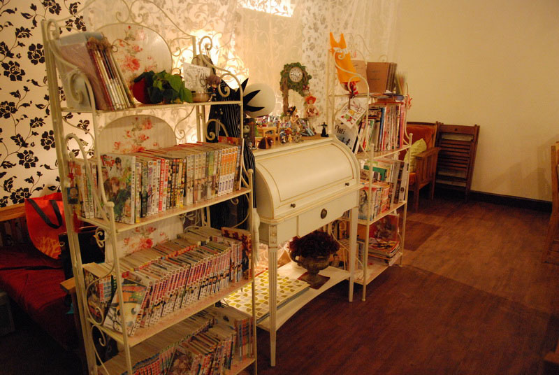 陽光庭園店內一角