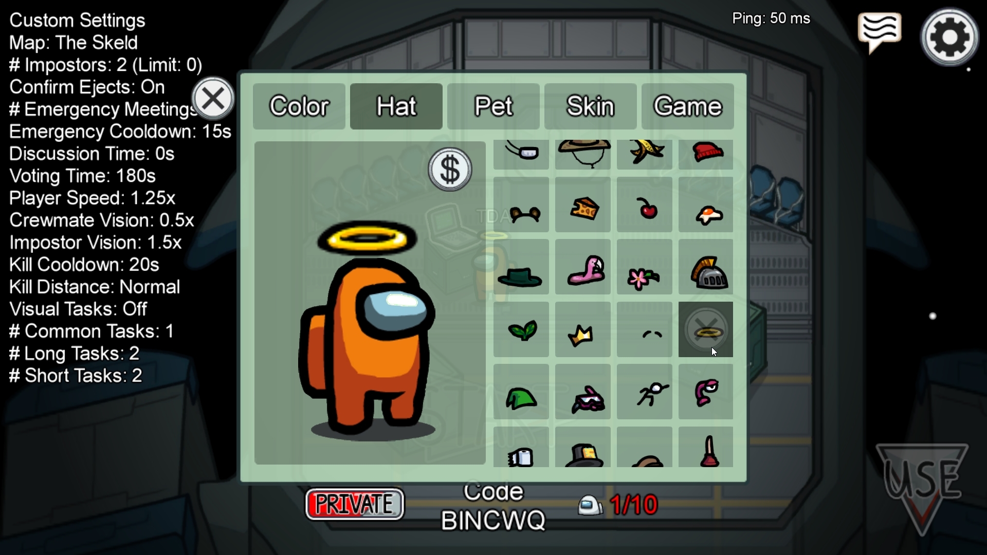 個人化的地方可以自由變更顏色或角色外觀 image