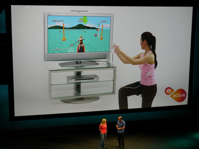 記者會展示遊戲項目