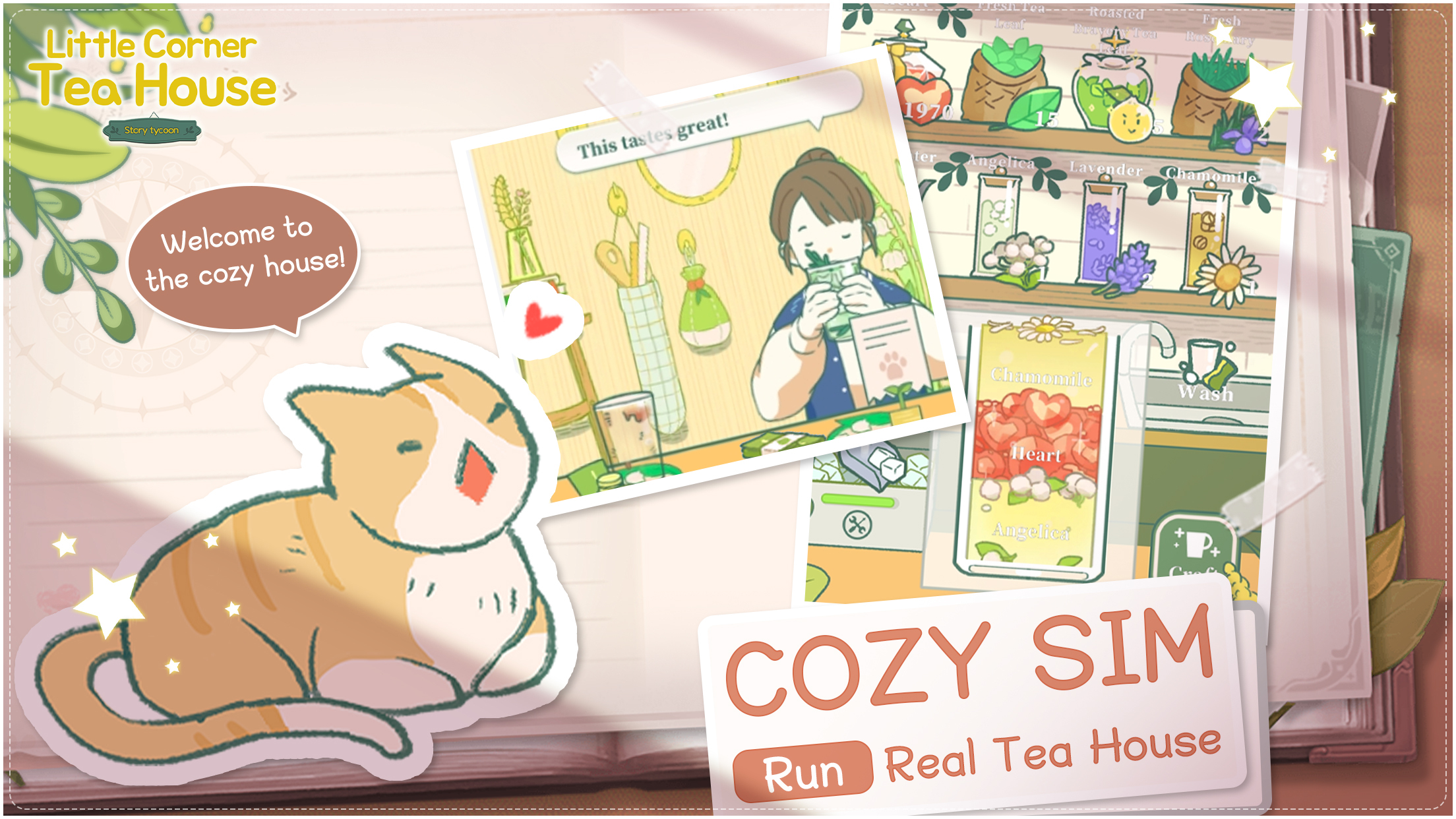 溫馨療癒經營模擬休閒遊戲《Little Corner Tea House》本月登陸 iOS《Little Corner Tea House ...