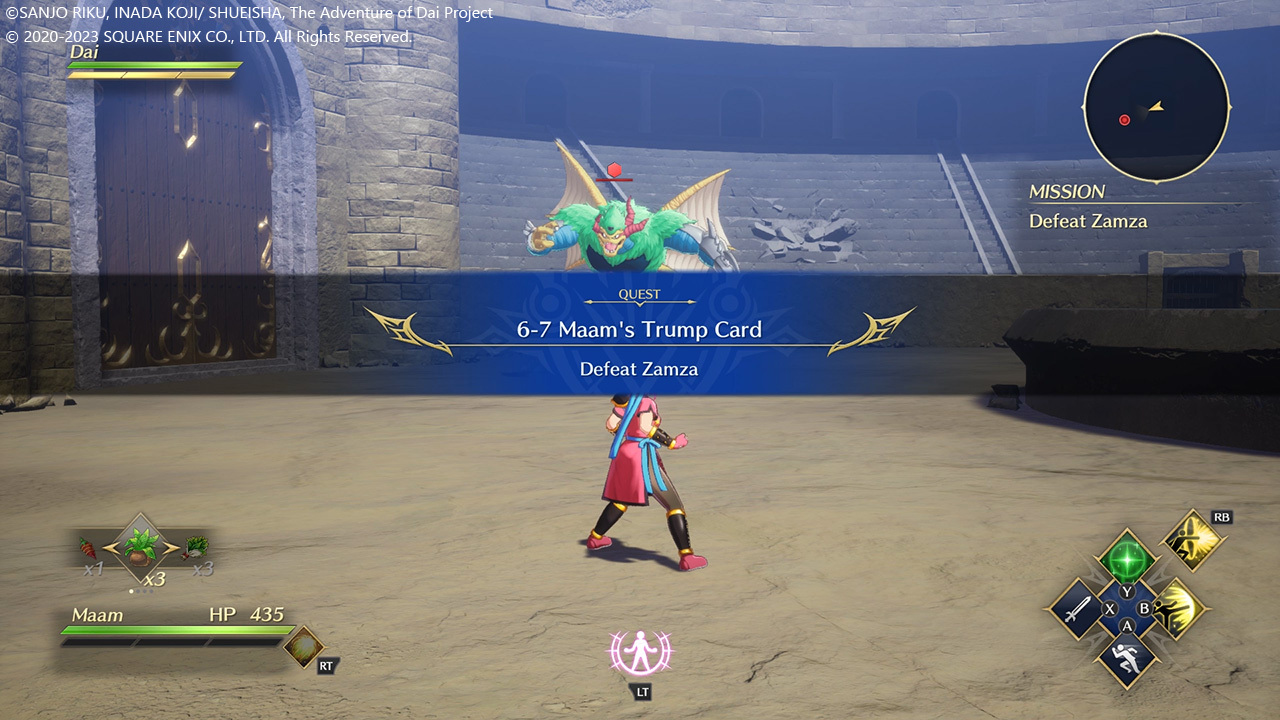 這是一場與將達伊困在體內的薩姆薩的戰鬥。在達伊的體力耗盡之前打敗他! image