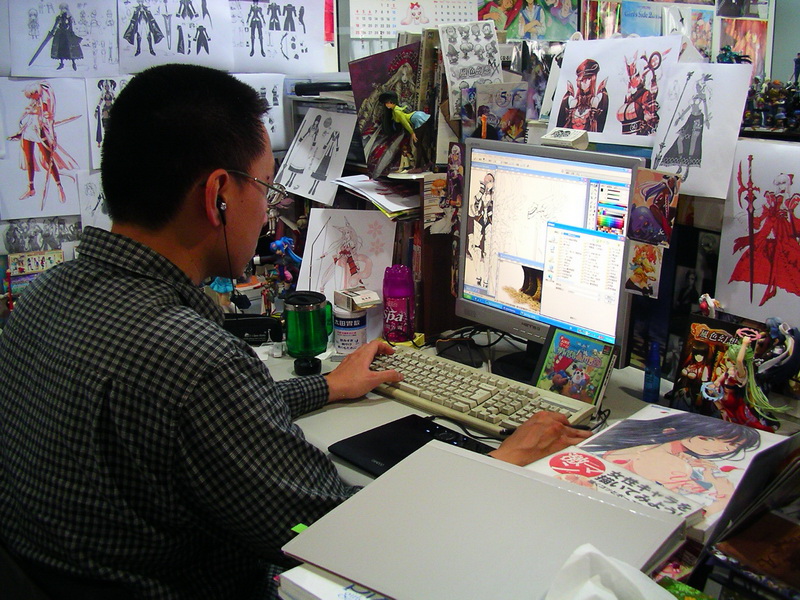 研發團隊專心研發